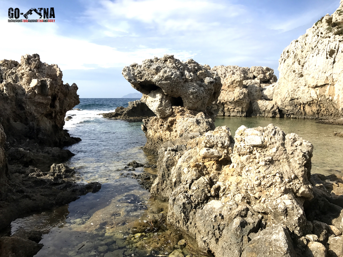La Laguna de Venus en el cabo de Milazzo Sicilia