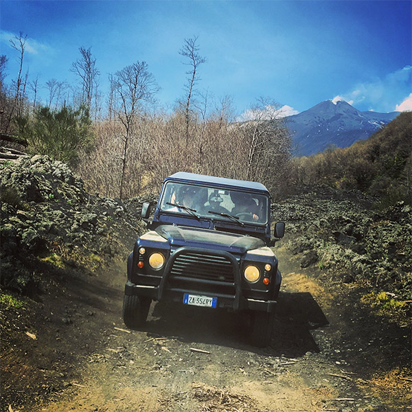 Excursión en jeep al monte Etna